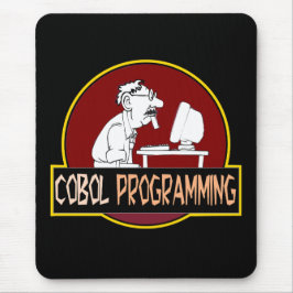 COBOL Programmer - Old-School Coding Legend  マウスパッド