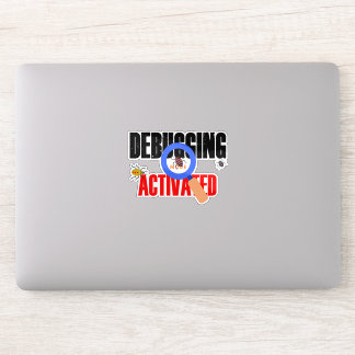 Cobol Programming Debug Mode Activated Sticker シール