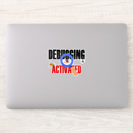 Cobol Programming Debug Mode Activated Sticker シール (コンピューター)