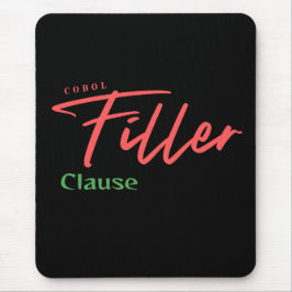 Cobol Programming Filler Clause マウスパッド