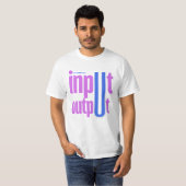 Cobol Programming Language Input Output Section Tシャツ (正面フル)