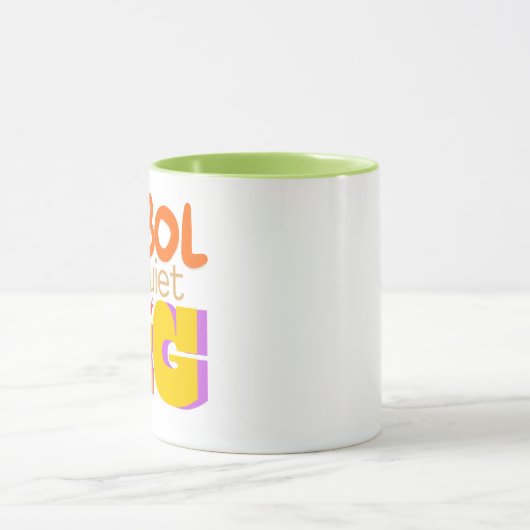 Cobol Programming Language is Quiet But Big  マグカップ (中央)