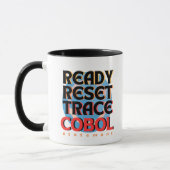 Cobol Programming Reset Trace マグカップ (左)