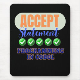 Cobol Programming With Accept Statement マウスパッド