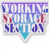 Cobol Programming Working Storage シール (正面)