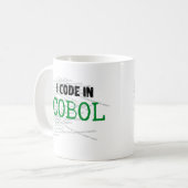 COBOL.wのIコード コーヒーマグカップ (正面左)