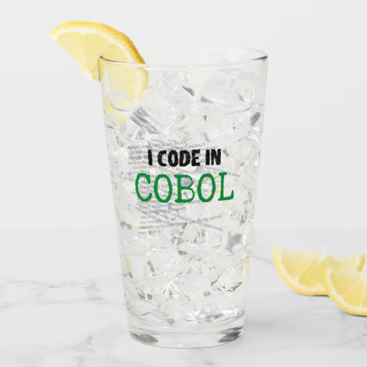 COBOL.wのIコード タンブラーグラス (アイス正面)