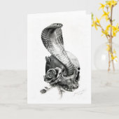 COBRAグリーティングカード カード (黄色い花)