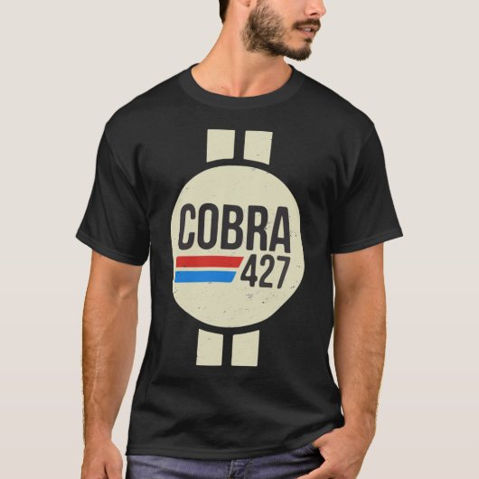Cobra 427レトロロクラシックゴTシャツ Tシャツ (正面)