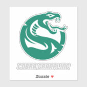 Cobra Grappling Snake BJJ Training シール (シート)