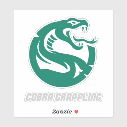 Cobra Grappling Snake BJJ Training シール (シート)