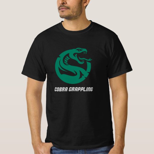 Cobra Grappling Snake BJJ Training Tシャツ (正面)