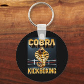 Cobra Kickboxing Design By Don Castillo  キーホルダー (正面)
