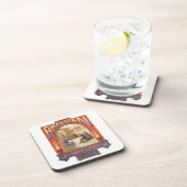 Coburn, Lang & Company Ginger Aleのヴィンテージ広告。 コースター (右側)