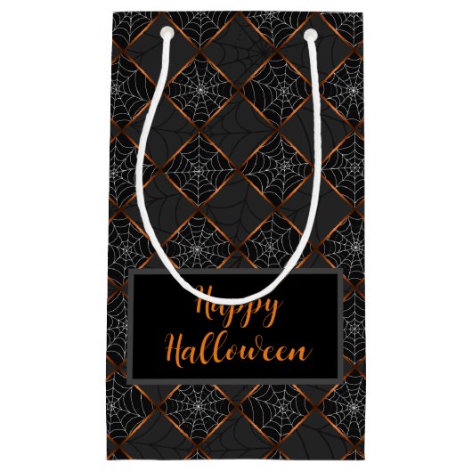 Cobwebチェッカー スモールペーパーバッグ (正面)