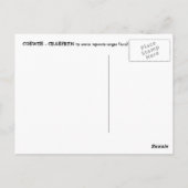 Cobweb + Crabfren ポストカード (裏面)