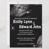 Cobwebs & White Spiders Virtual 結婚's 招待状 (正面)