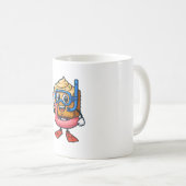 CobyBiscuit - フラミンゴ シュノーケル エディション コーヒーマグカップ (正面右)