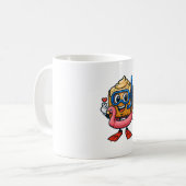 CobyBiscuit - フラミンゴ シュノーケル エディション コーヒーマグカップ (正面左)