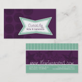 CocaLilyの新しい名刺と改善された名刺 名刺 (正面/裏面)