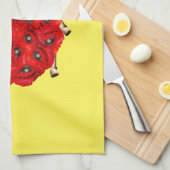 Coccinelle キッチンタオル (四つ折り)