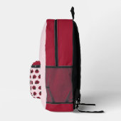Coccinelle プリントバックパック (右)