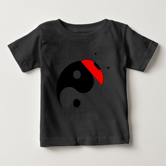 coccinelle harmonia ベビーTシャツ (正面)