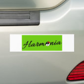 Coccinelle Harmonia zen バンパーステッカー (車上)