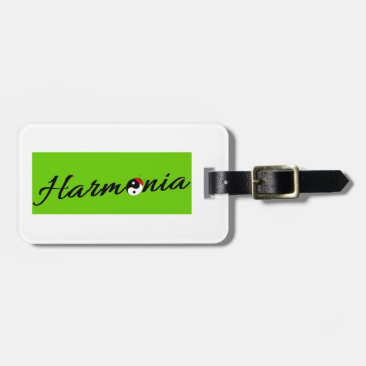 Coccinelle Harmonia zen ラゲッジタグ (正面横)