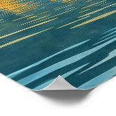 Cochem Germany Vintage Travel  ポスター (角)