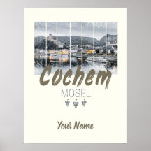 Cochem on the Moselleドイツヴィンテージ土産