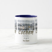 Cochem on the Moselleドイツヴィンテージ土産 マグカップ (中央)