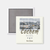 Cochem on the Moselleドイツヴィンテージ土産 マグネット (正面/裏面)