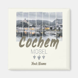 Cochem on the Moselleドイツヴィンテージ土産 マグネット
