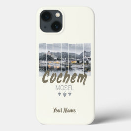 Cochem on the Moselleドイツヴィンテージ土産 iPhone 13ケース