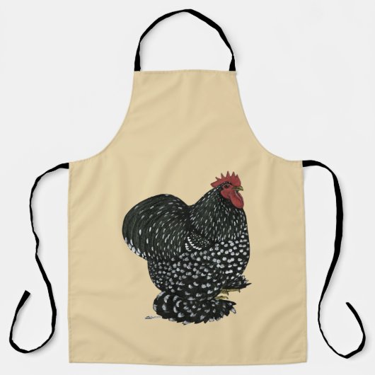 Cochin: Mottled Rooster エプロン (正面)