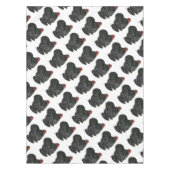 Cochin:  Mottled Rooster テーブルクロス (正面)