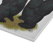 Cochinsの黒い小型の組 カッティングボード (角)