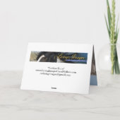 Cochise Runs Greeting Card 招待状 (裏面)