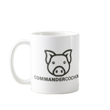 Cochon司令官のコーヒー・マグ