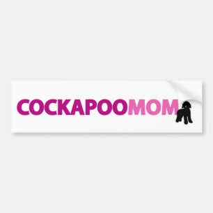 Cockapooのお母さん バンパーステッカー