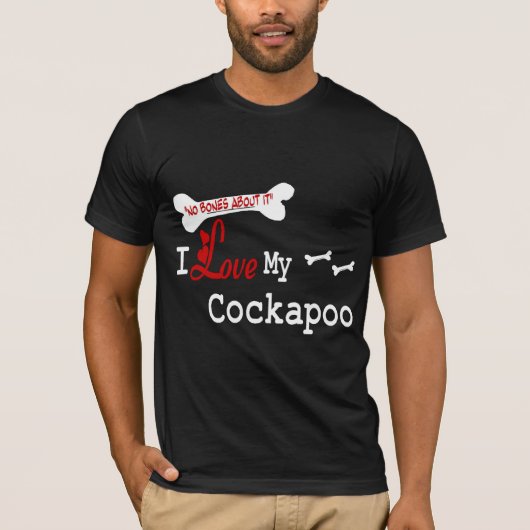 Cockapooの恋人のギフト Tシャツ (正面)