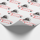 Cockapoo愛 ラッピングペーパー (角)