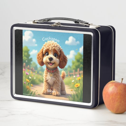 Cockapoo メタルランチボックス (インサイチュ)