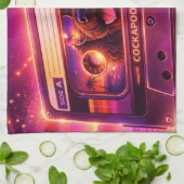 cockapoo 80s inspired kitchen tea towel  キッチンタオル (折り畳み)