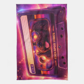 cockapoo 80s inspired kitchen tea towel  キッチンタオル (縦)