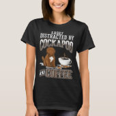 Cockapoo And Coffee Tシャツ (正面)
