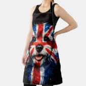 Cockapoo Apron Union Jack British Dog Gift エプロン (インサイチュ)