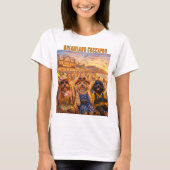 Cockapoo Beach T Shirt Margate Gift Tシャツ (正面)