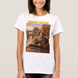 Cockapoo Cambridge Shirt UK Travel Gift Tシャツ
